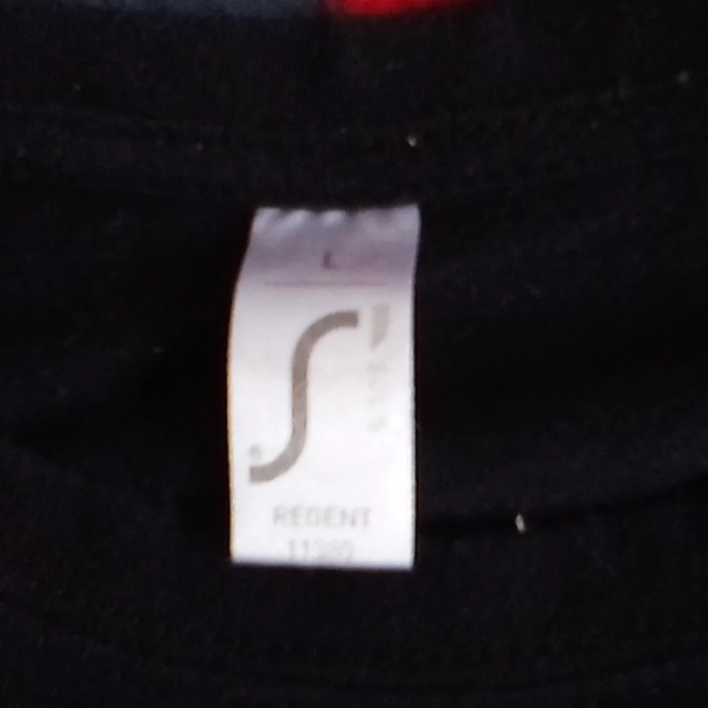 Mens Sols Large Black Gold Graphic T-Shirt - Picture 2 of 7